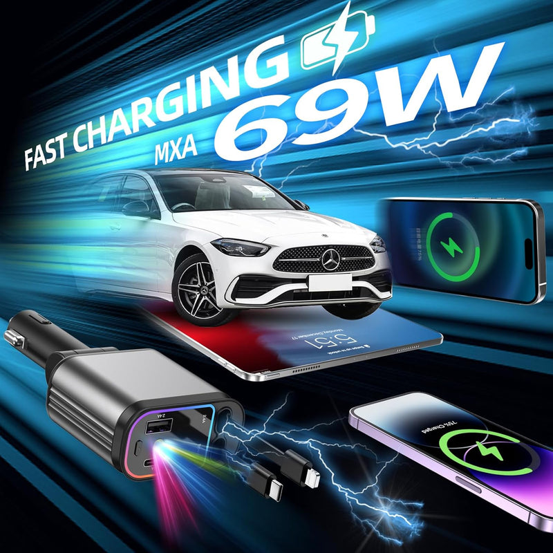 Starlight cable for car charging